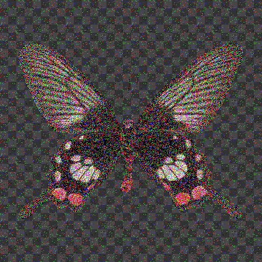 Example of an image that has been dithered using the Noise Dithering method.