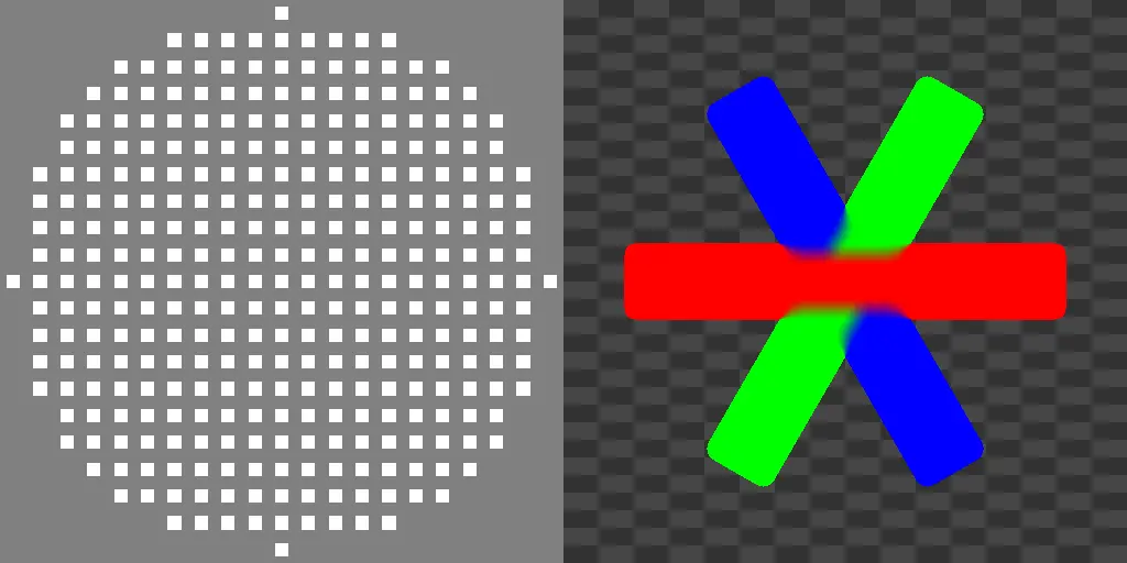 Example of a color image that has been processed with the Morphological Blur operation with a circular structuring element that is 21 by 21 pixels in size.