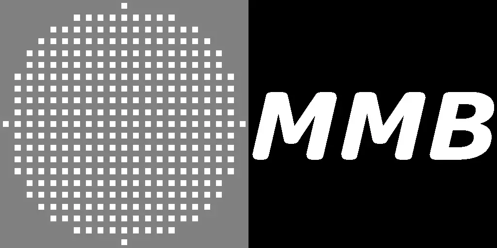 Example of a binary image that has been opened with a circular structuring element that is 21 by 21 pixels in size.