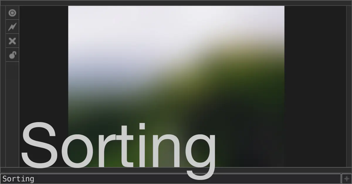 Max Mainio | Sorting