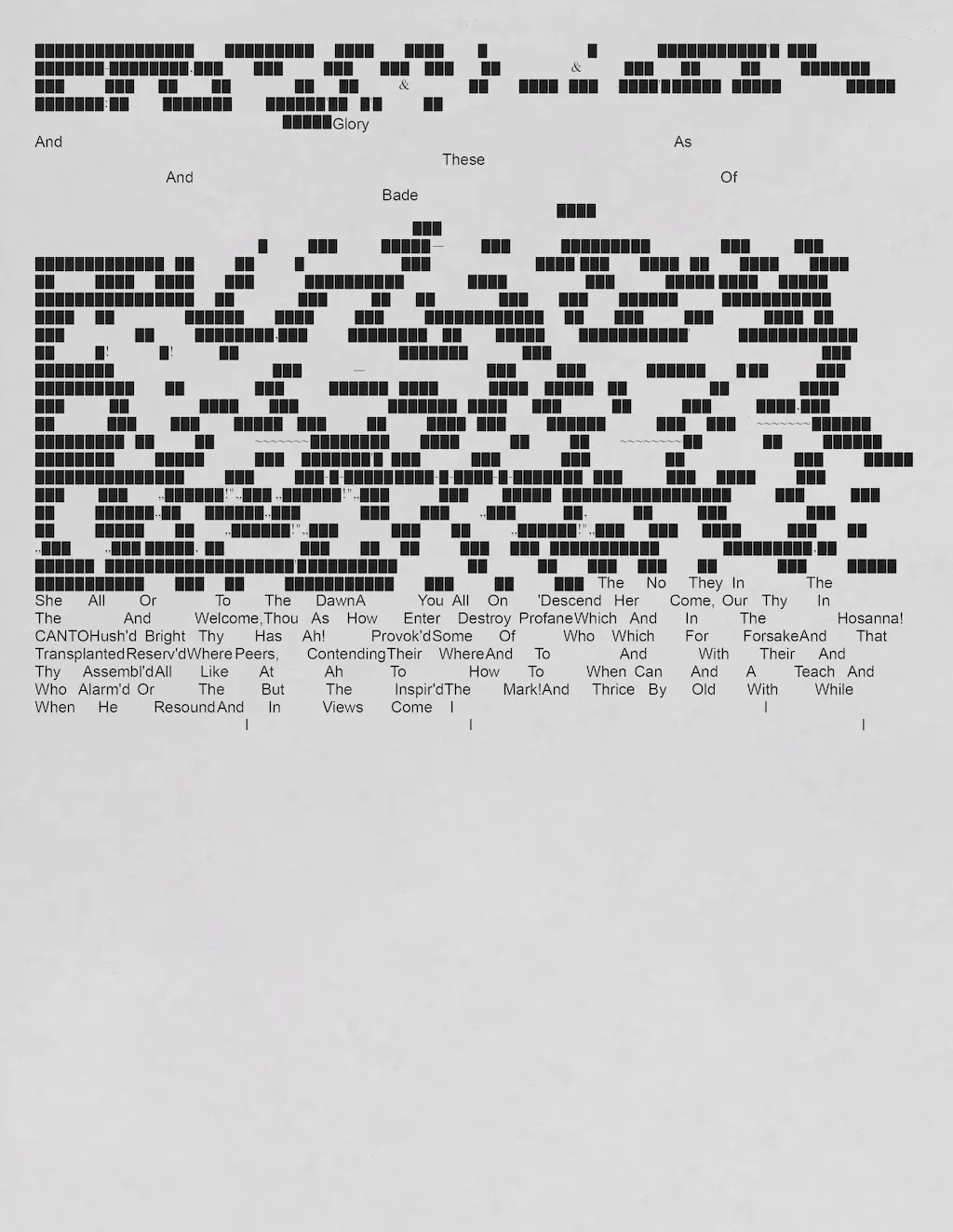 Poem generated using the Generative? Poems website, printed, and scanned.